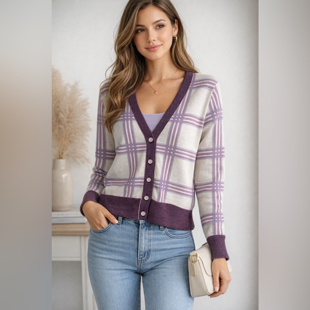Tristan Patterned Cardigan